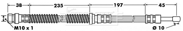 BORG & BECK Jarruletku BBH7505